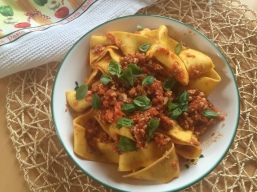 Pappardelle mit Hühnerbolognese